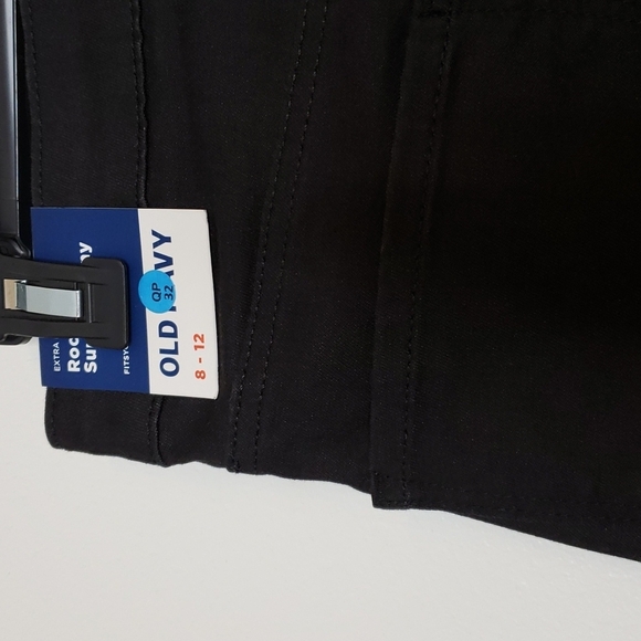 NEW Old Navy Rockstar Super Skinny Leggings Black Jeans Distressed High Waist - Picture 10 of 15